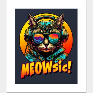 MEOWsic! Posters and Art